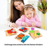 Lapilu Kinderpuzzle - Spielend leicht die Welt kennenlernen 6er-Set