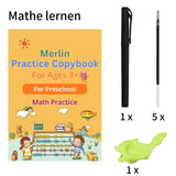 Merlin Kinderbuch - Spielend leicht Rechnen, Malen, Schreiben lernen