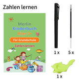 Merlin Kinderbuch - Spielend leicht Rechnen, Malen, Schreiben lernen