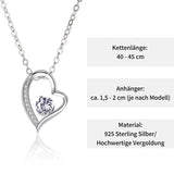 925er Silber-Halskette – Eine Botschaft, die von Herzen kommt