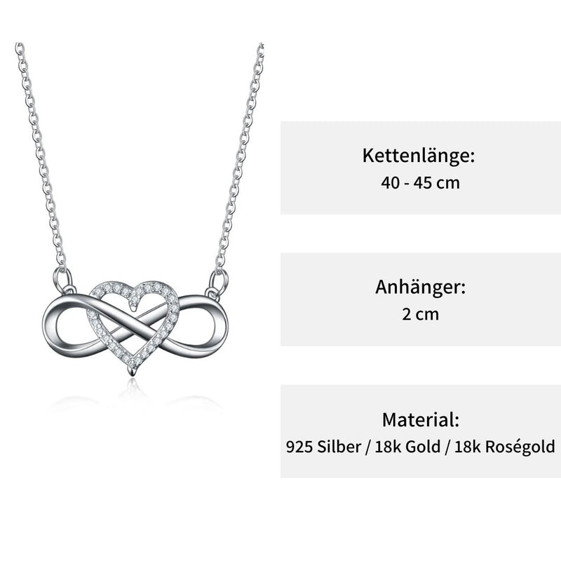 Infinity Love Kette – Ein Zeichen für ewige Liebe