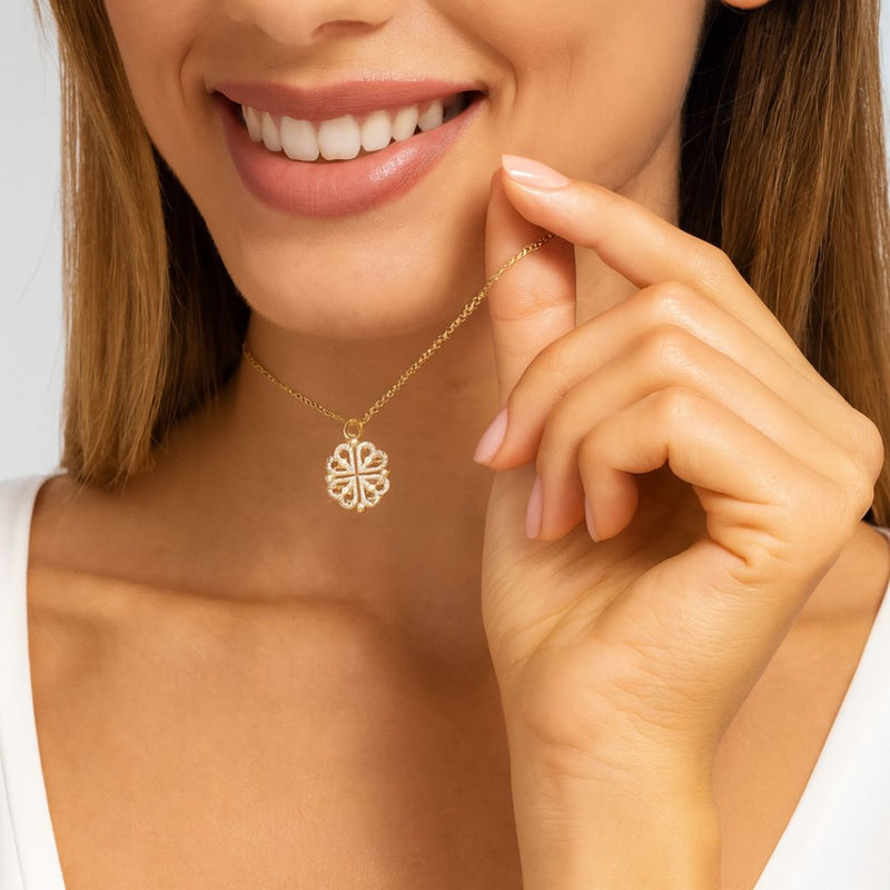 Liebesblatt - Vier Herzen für Glück & Liebe