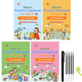 Merlin Kinderbuch - Spielend leicht Rechnen, Malen, Schreiben lernen