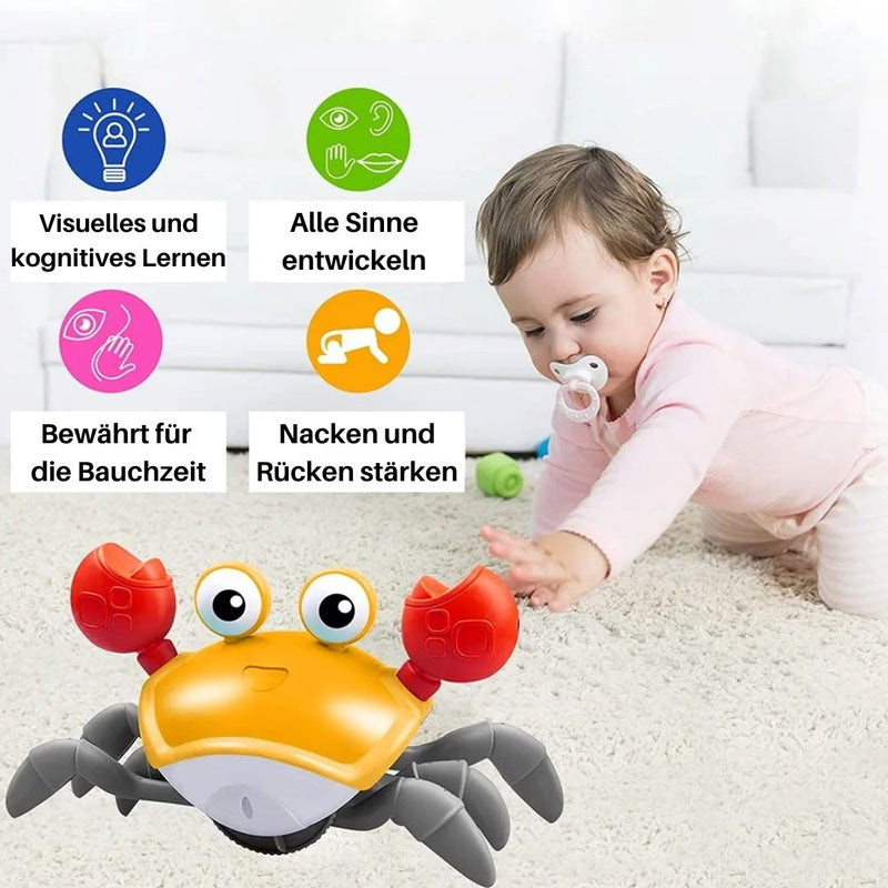 Mr. Krabbi - Das Geheimnis für die Bauchlage bei Babys